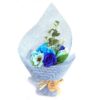 Standing Soap Flower Bouquet - Blue