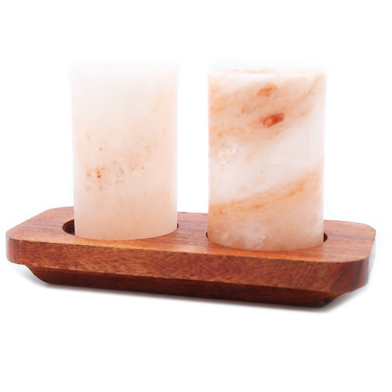 Himalayan salt shot glasses