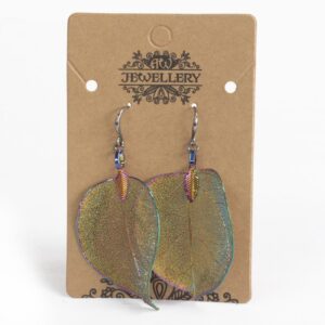 Real Leaf Jewellery - Earrings - Lavender