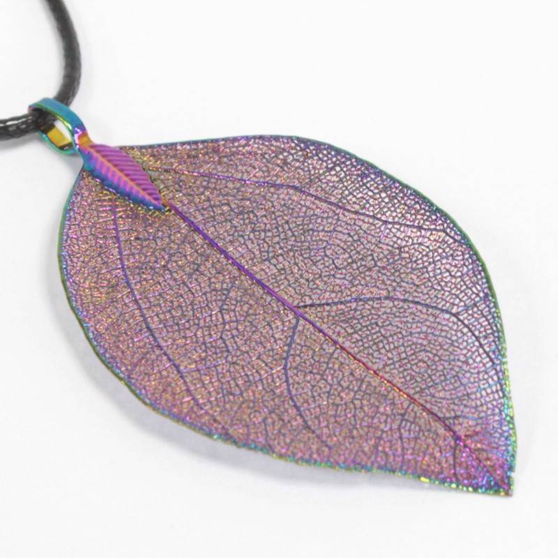 real-leaf-jewellery-necklace-lavender Real Leaf Jewellery - Lavender Necklace