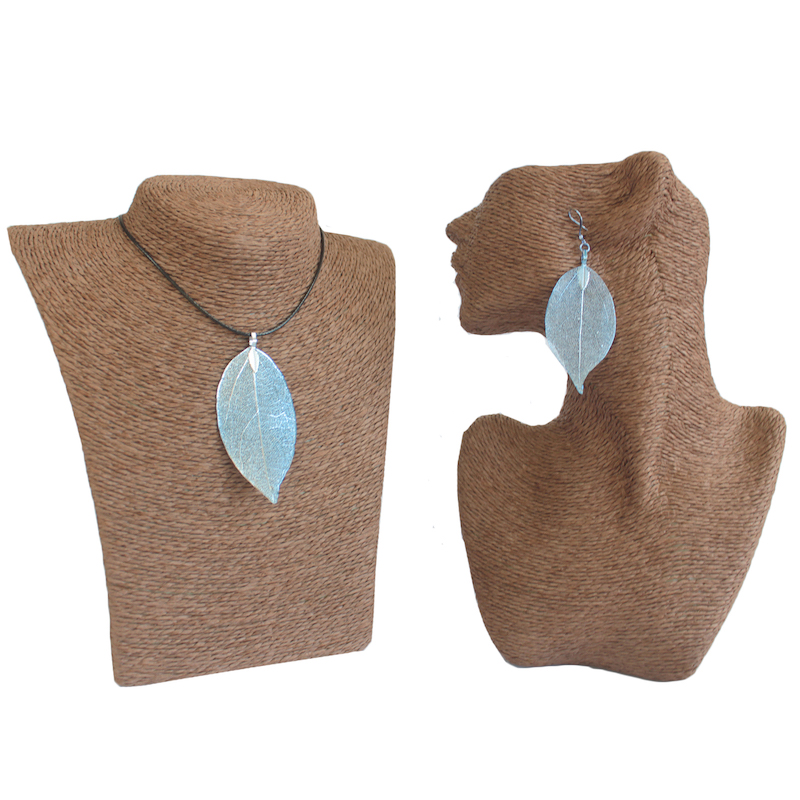 Real Leaf Jewellery - Blue