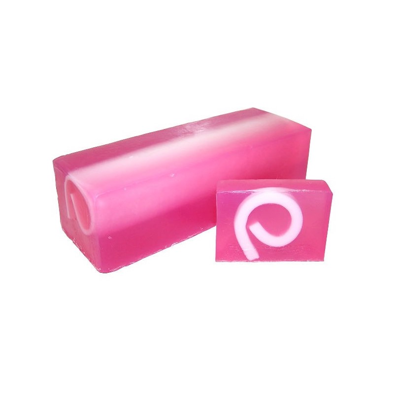 Raspberry & Blackpepper Handcrafted Soap loaf