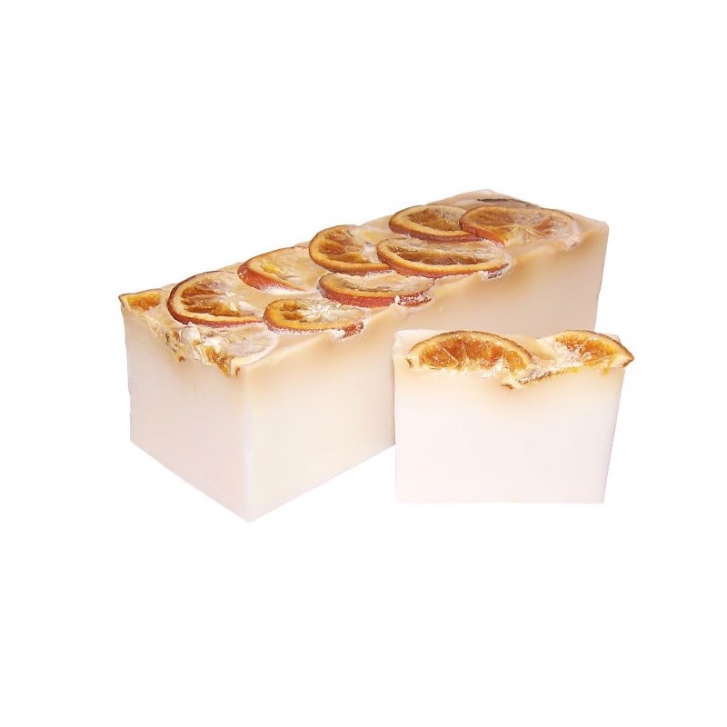 Slice of Sunshine Handcrafted Soap loaf