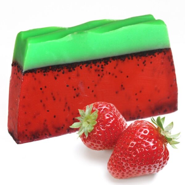 Strawberry Tropical Paradise Handcrafted Soap