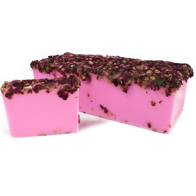 Rose & Petal Natural Handcrafted Soap loaf